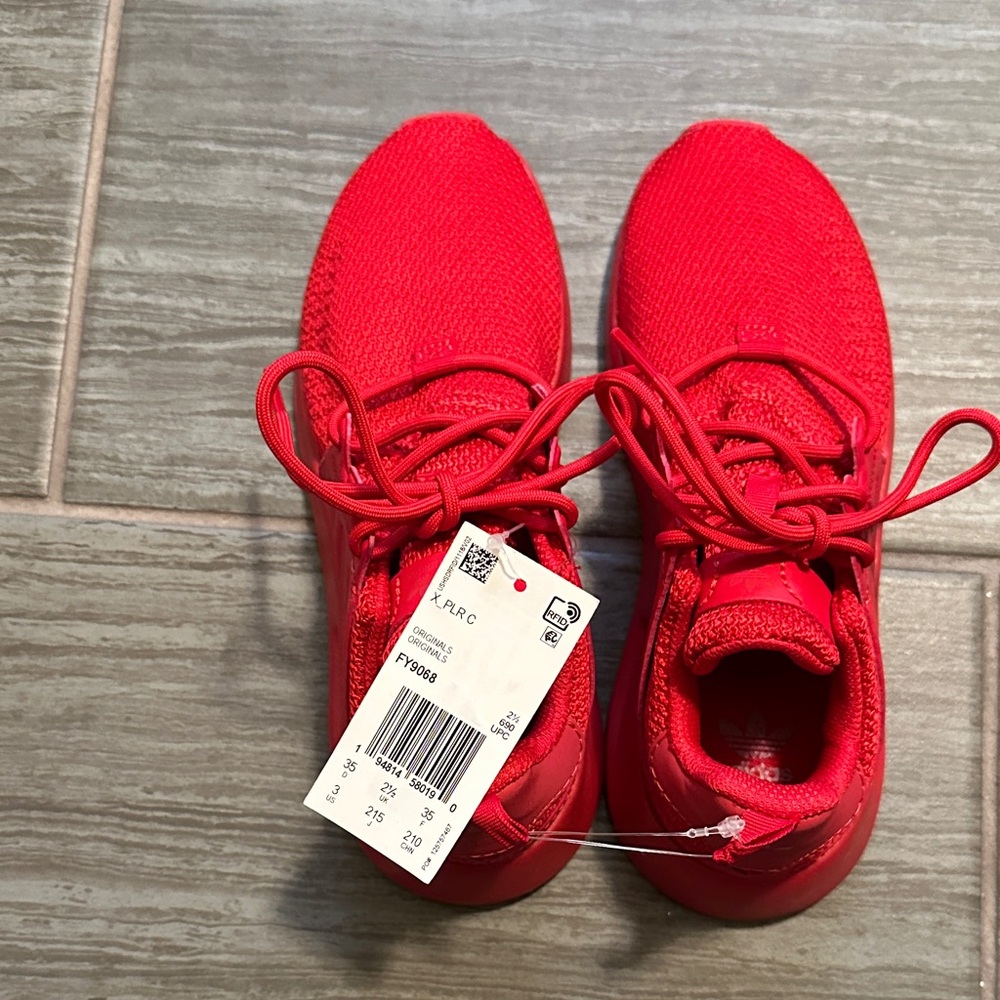 Adidas Vibrant Red Sneakers